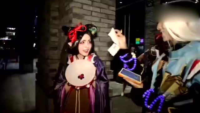 阴阳师融合极乐净土 杭州阴阳师百鬼夜行cos来了！免费观看