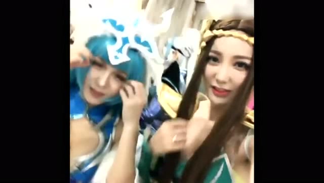 王者荣耀cosplay 跟着虞姬姐姐的视角，走进化妆间！免费观看