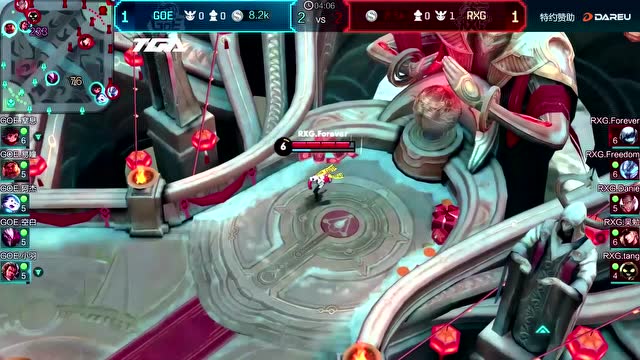 2018 TGA大奖赛 三月第二周 GOE VS RXG s免费观看