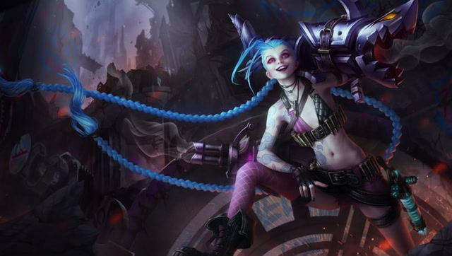 超神解说：暴走萝莉金克丝，2.68超快攻速，疯狂小魔女来咯免费观看