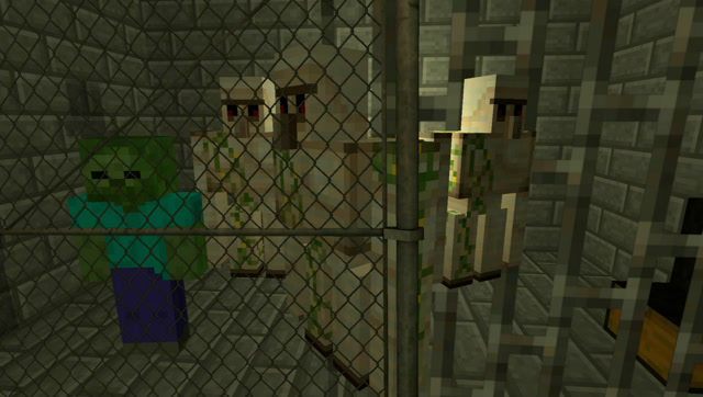 GMOD游戏拯救被丧尸关在地牢的铁傀儡免费观看