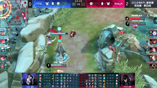 2018KPL春季赛_W4D2 RNG.M vs YTG_3免费观看