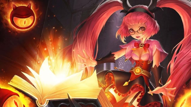 王者荣耀：玩火的安琪拉，可爱又暴力，怪不得那么多人喜欢用免费观看