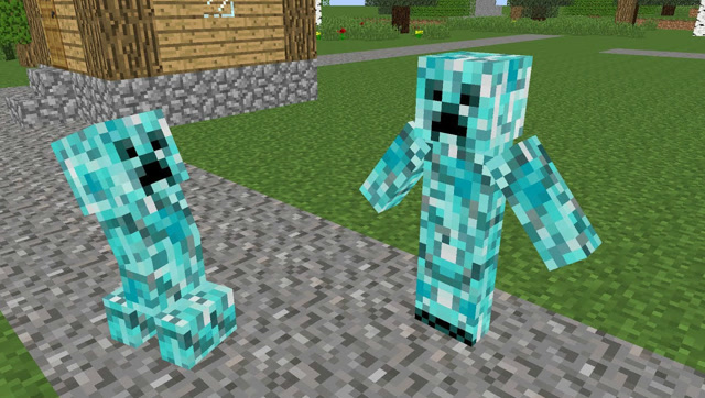 我的世界：钻石苦力怕的生活，精彩短片免费观看