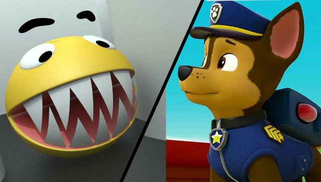 吃豆大作战：吃豆人VS汪汪队阿奇 结果会如何免费观看