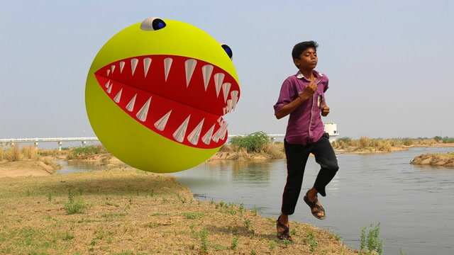 吃豆人大作战：真人版 吃豆人 VS 少年，丛林生死斗免费观看