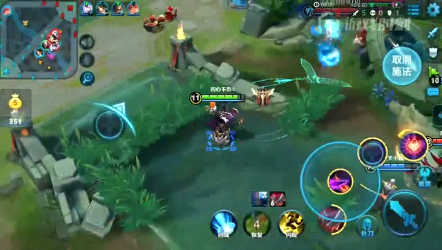 王者荣耀：这干将莫邪开了自动瞄准吧免费观看