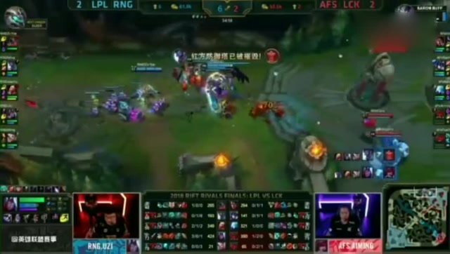 打RNG的时候，不要和RNG装，死的很惨！韩国队的AFS还是太年轻！免费观看