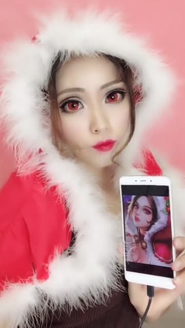 王者荣耀：真人版貂蝉圣诞装，喜欢吗免费观看