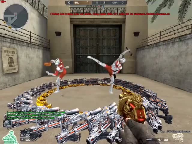 穿越火线：外服CF惊现新角色奥特曼！还会跳舞太厉害了！免费观看