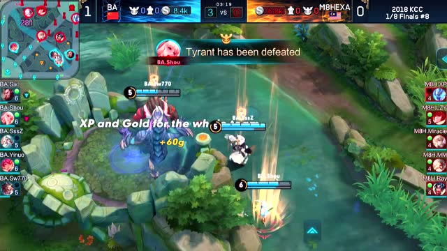 20180806王者冠军杯国际邀请赛 淘汰赛第1轮 M8HEXA vs BA_2免费观看