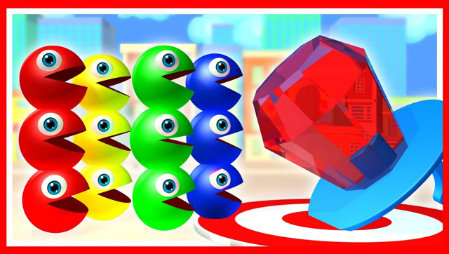 吃豆人VS红宝石，精彩动画免费观看