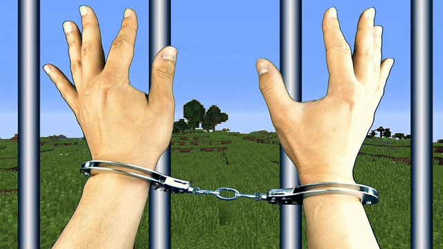 游游解说：我的世界真人版 菜鸟被关村庄小黑屋？免费观看