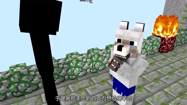 我的世界：卷毛被一个箱子吓得急急忙忙跑出去，结果踩到老鼠夹免费观看