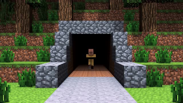 我的世界场面好温馨，僵尸夫妇竟有了宝宝，看宝宝的神情都温和了！免费观看