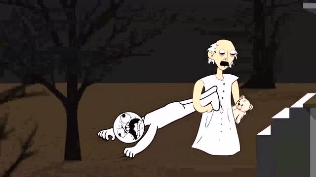 恐怖奶奶：小光头被奶奶拖走免费观看