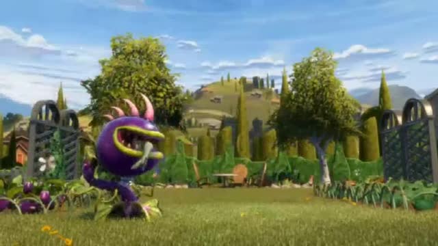 植物大战僵尸：食人花吃饱就工作！免费观看