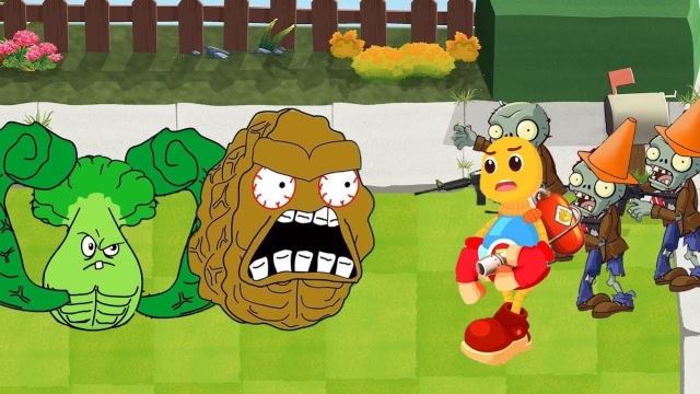 植物大战僵尸：植物兄弟被大炮打败了免费观看