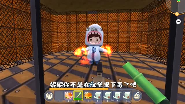 迷你世界：小表弟到处找“小白鼠”做实验，就是为了试出汉堡的配方免费观看