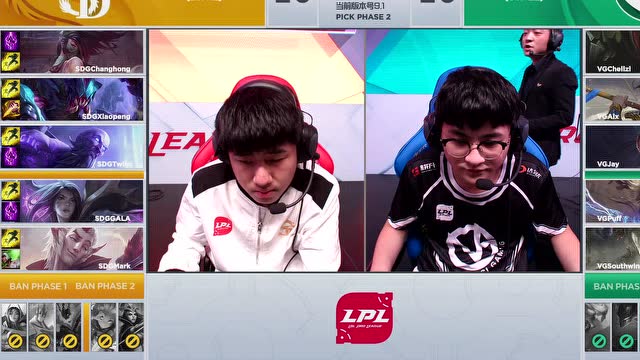 LPL春季赛比赛视频W3D1 SDG vs VG 第3场免费观看