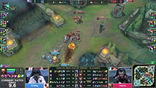LPL春季赛季后赛比赛视频 IG vs TOP 第2场免费观看