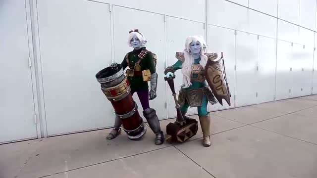 玩过英雄联盟的来看看这cosplay，你能认出几个？免费观看