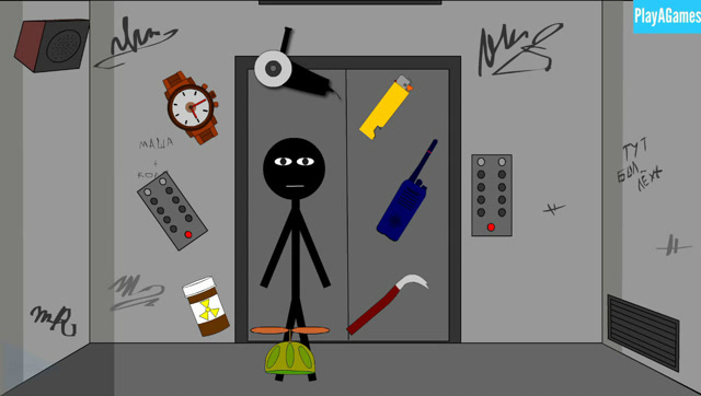 火柴人：逃生电梯大作战 搞笑动画短片免费观看