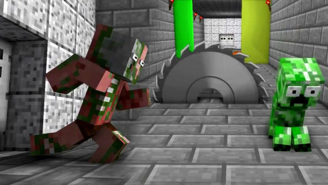 我的世界MC 致命通道加奶奶恐怖游戏挑战免费观看