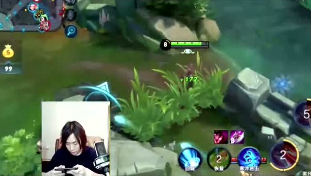 王者荣耀：敌方想赚下路一塔钱，张大仙叫队友过来捡人头赚钱！免费观看