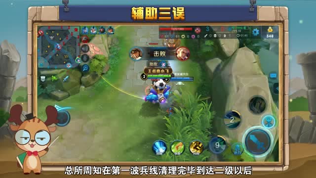 [一鹿上王者]最终特辑第2期：最强干货！剖析辅助的三大误区免费观看