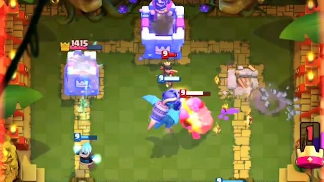 发芽咩 皇室绝地反杀： 被小骷髅围攻致死的电法 77期免费观看