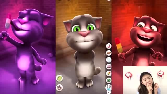 3只汤姆猫一起玩！汤姆猫家族游戏免费观看