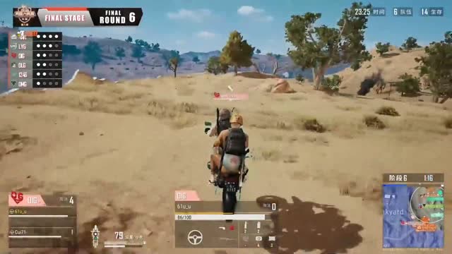 斗鱼黄金大奖赛绝地求生总决赛最后一场4am14杀吃鸡，总分第二名免费观看