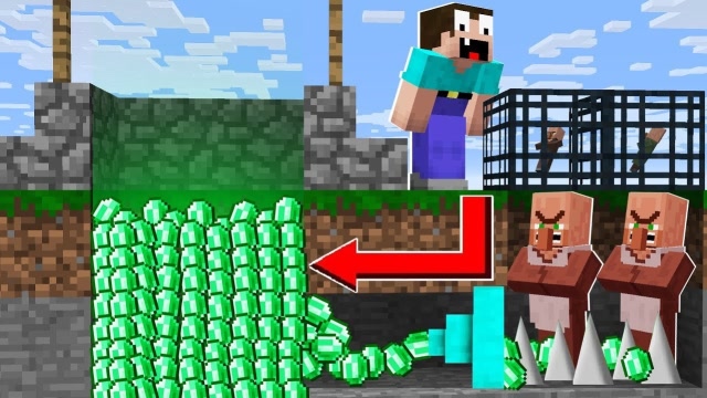 史蒂夫把村民变成提款机，为赚钱不择手段后，最终遭到正义制裁！免费观看