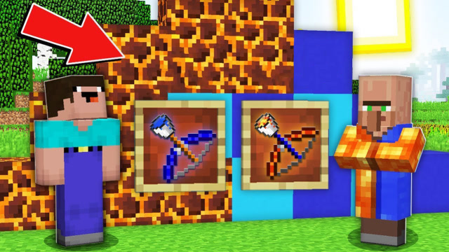 火神总来村庄捣乱，史蒂夫掏出水神弓箭，意外揭穿了火神真面目！免费观看