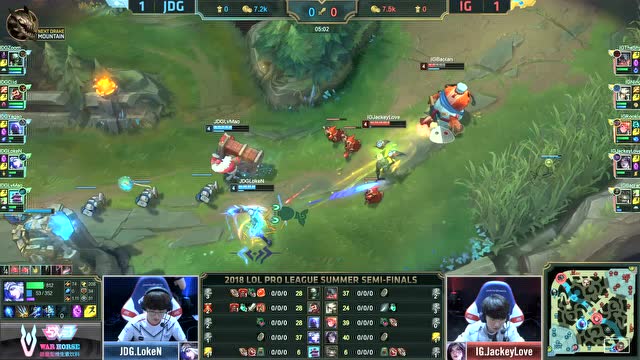 LPL夏季赛季后赛比赛视频 IG vs JDG 第3场免费观看