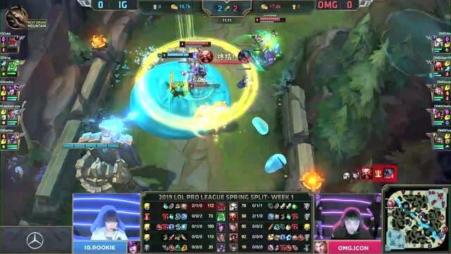 LPL春季赛比赛视频W1D3 IG vs OMG 第1场免费观看