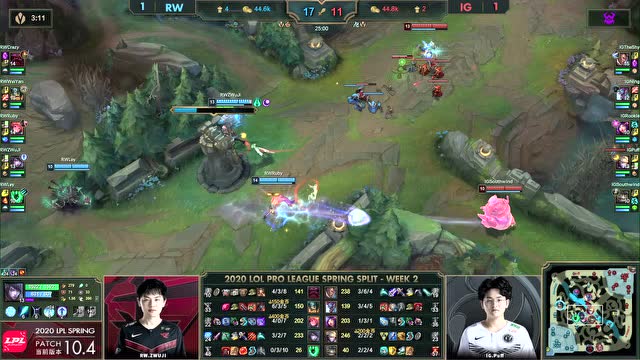 2020LPL春季赛第2周第7日RW vs IG 第3场免费观看