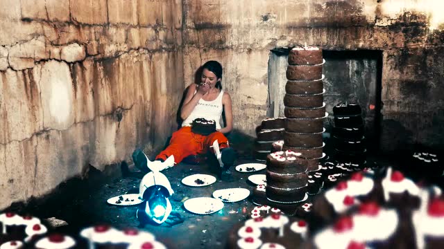 异娱乐：传送门vs半条命真人版，一场精彩的枪战艺术，特效超赞免费观看