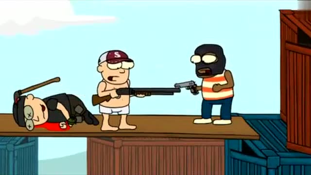 绝地求生：搞笑动画之决战港湾，看一遍都不过瘾免费观看