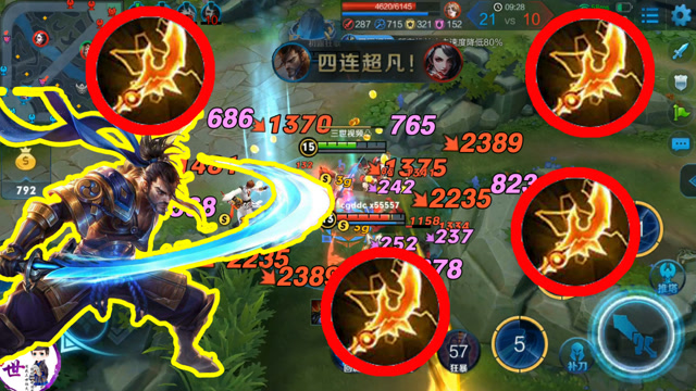 王者荣耀：宫本全程1打5 对面发现不对劲，一看装备，宫本4把电刀！免费观看