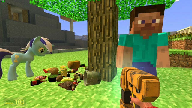 GMOD游戏小马驹捡垃圾会有史蒂夫收留它吗免费观看