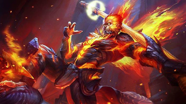 王者荣耀：一棍一个小朋友！猴三棍暴力输出！免费观看