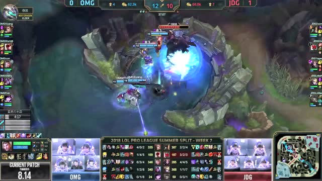 赛事速看JDGvsOMG：塔姆无解保护 JDG横扫OMG免费观看