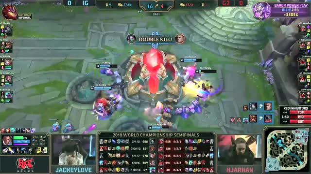 赛事速看IGvsG2: IG全员压制，零封G2晋级决赛免费观看