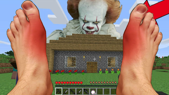 游游解说：我的世界真人版 沙漠小屋对战小丑？免费观看