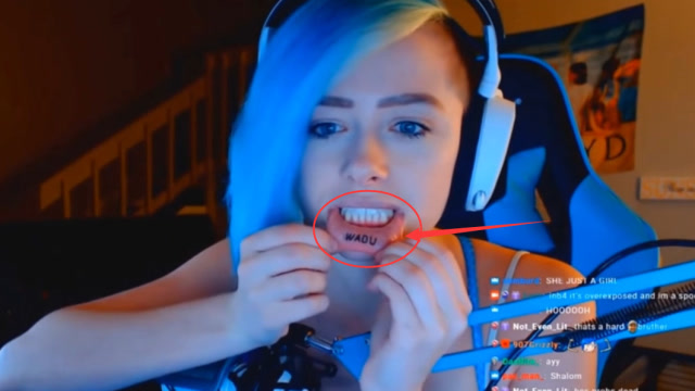 世界第一女狙神突然翻开下嘴唇，居然刻有4个字！男朋友这下绿了免费观看