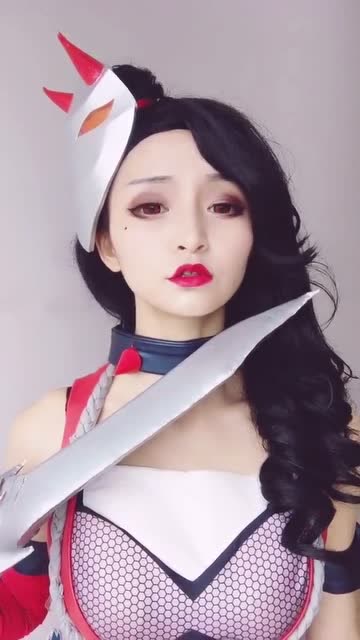 王者荣耀阿轲cos：小姐姐在线尬舞转自毒蘑菇免费观看