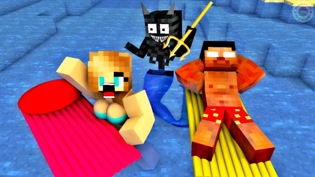 MC动画怪物学院《游泳课》，him与同学们沙滩泡妞泡美女太羡慕！免费观看