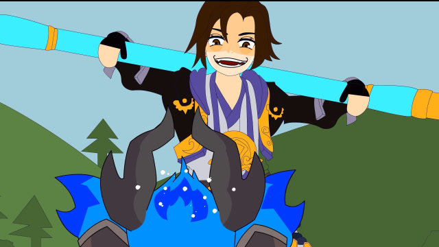 王者荣耀动画：干将莫邪没蓝挑衅至尊宝，不作死就不会死免费观看